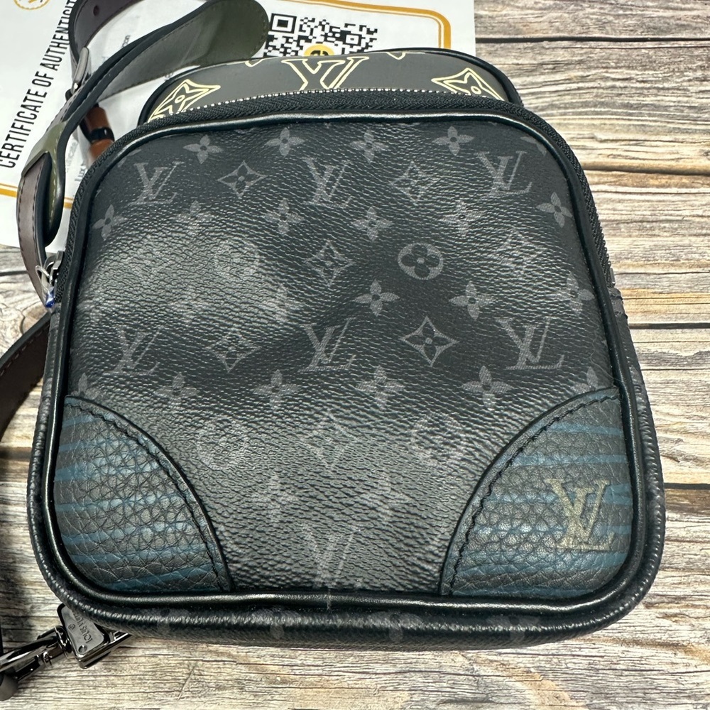 Louis Vuitton Monogram Eclipse Patchwork Amazone … - image 7